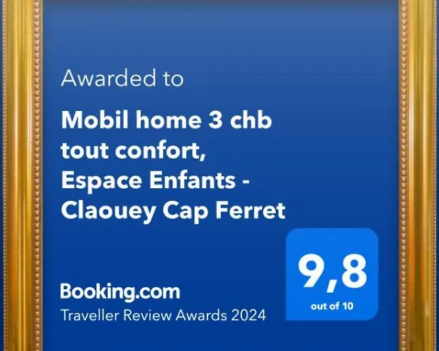Mobil 3 Chb Confort, Espace Enfants - Claouey Cap Ferret Кемпинг Леж-Кап-Ферре