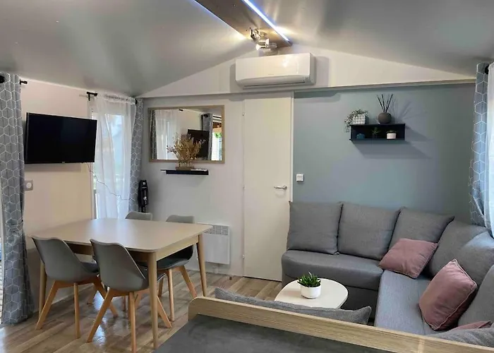 Кемпинг Mobil 3 Chb Confort, Espace Enfants - Claouey Cap Ferret *