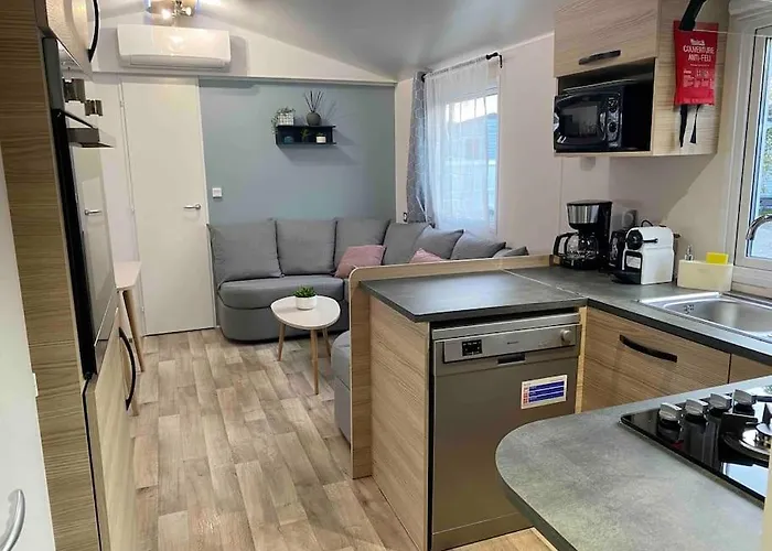 Mobil 3 Chb Confort, Espace Enfants - Claouey Cap Ferret Кемпинг