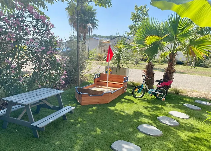 Mobil 3 Chb Confort, Espace Enfants - Claouey Cap Ferret Кемпинг Леж-Кап-Ферре